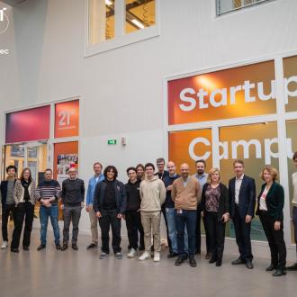 Inauguration du nouveau Startup Campus, au cœur de CentraleSupélec et de Paris-Saclay 
